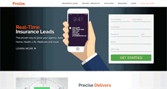 Desktop Screenshot of preciseleads.com