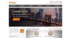 Desktop Screenshot of pl.preciseleads.com